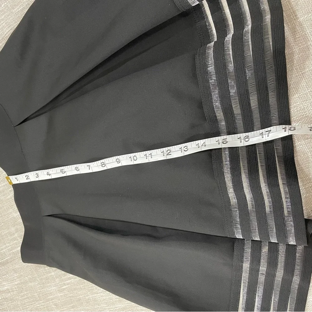 Material Girl Black Pleated Academia Style Skirt Size S